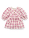 Purebaby | Beetroot Check Dress