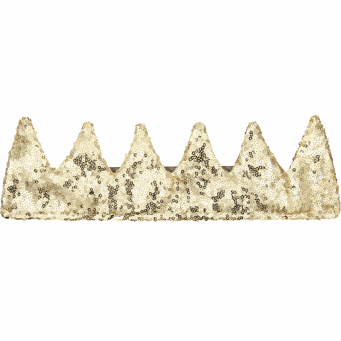 Mimi + Lula | Sequin Gold Crown