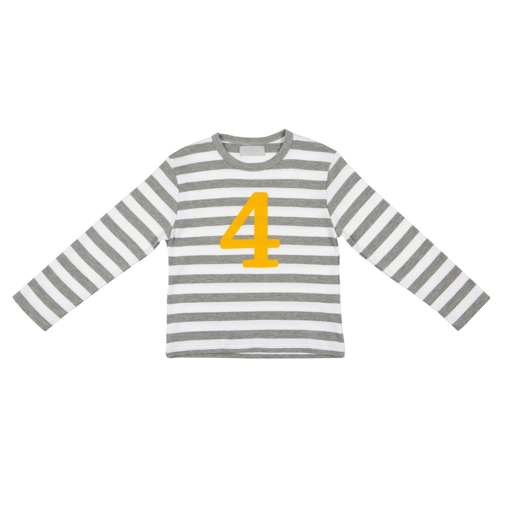 Bob & Blossom | Long Sleeve Striped Number 4