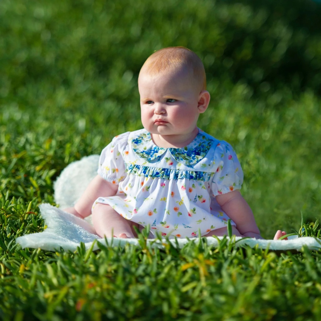 Petite Lamb | Couture Romper - Floreo