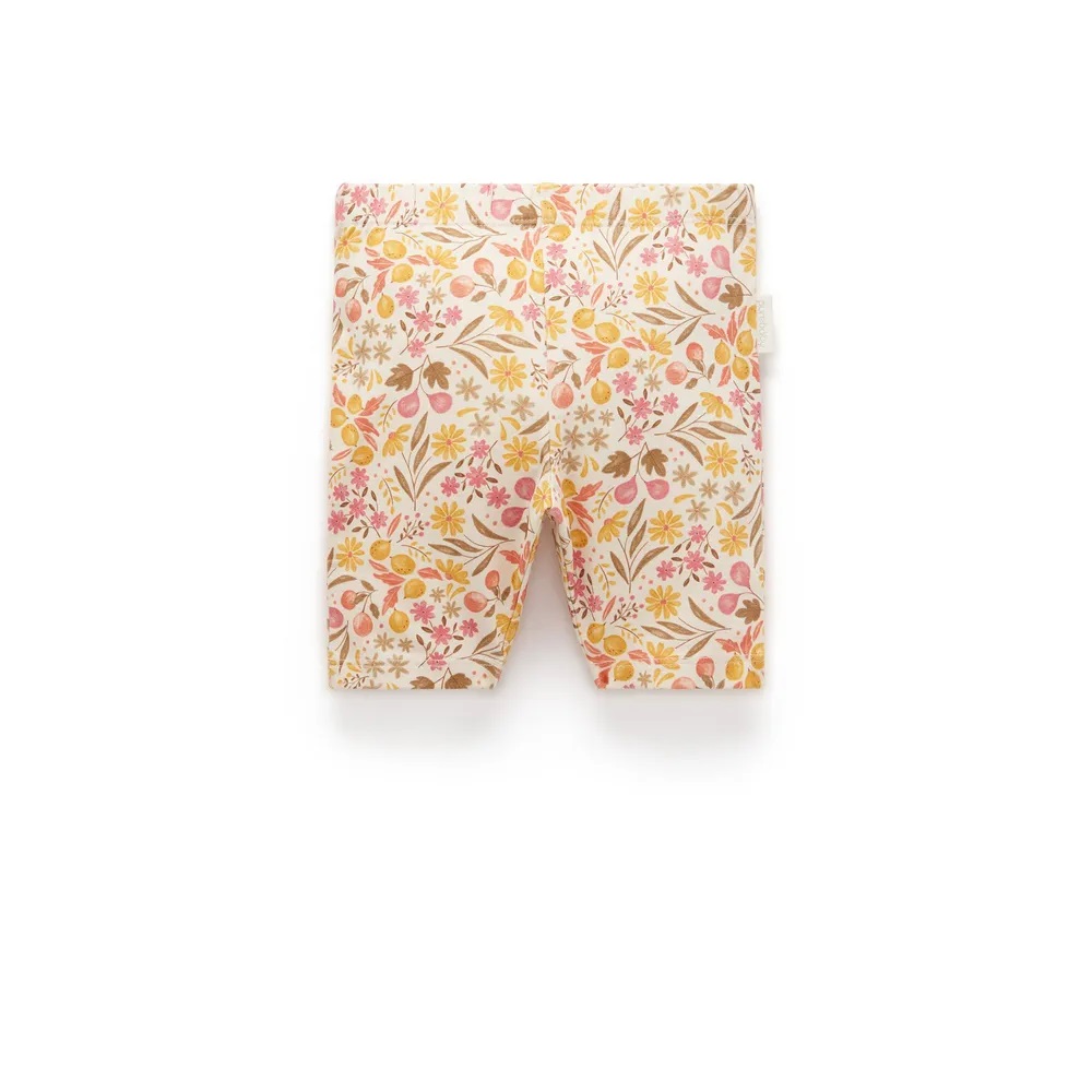 Purebaby | Fruits & Flowers Bike Shorts