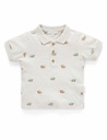 Purebaby | Safari Elephant Polo Shirt