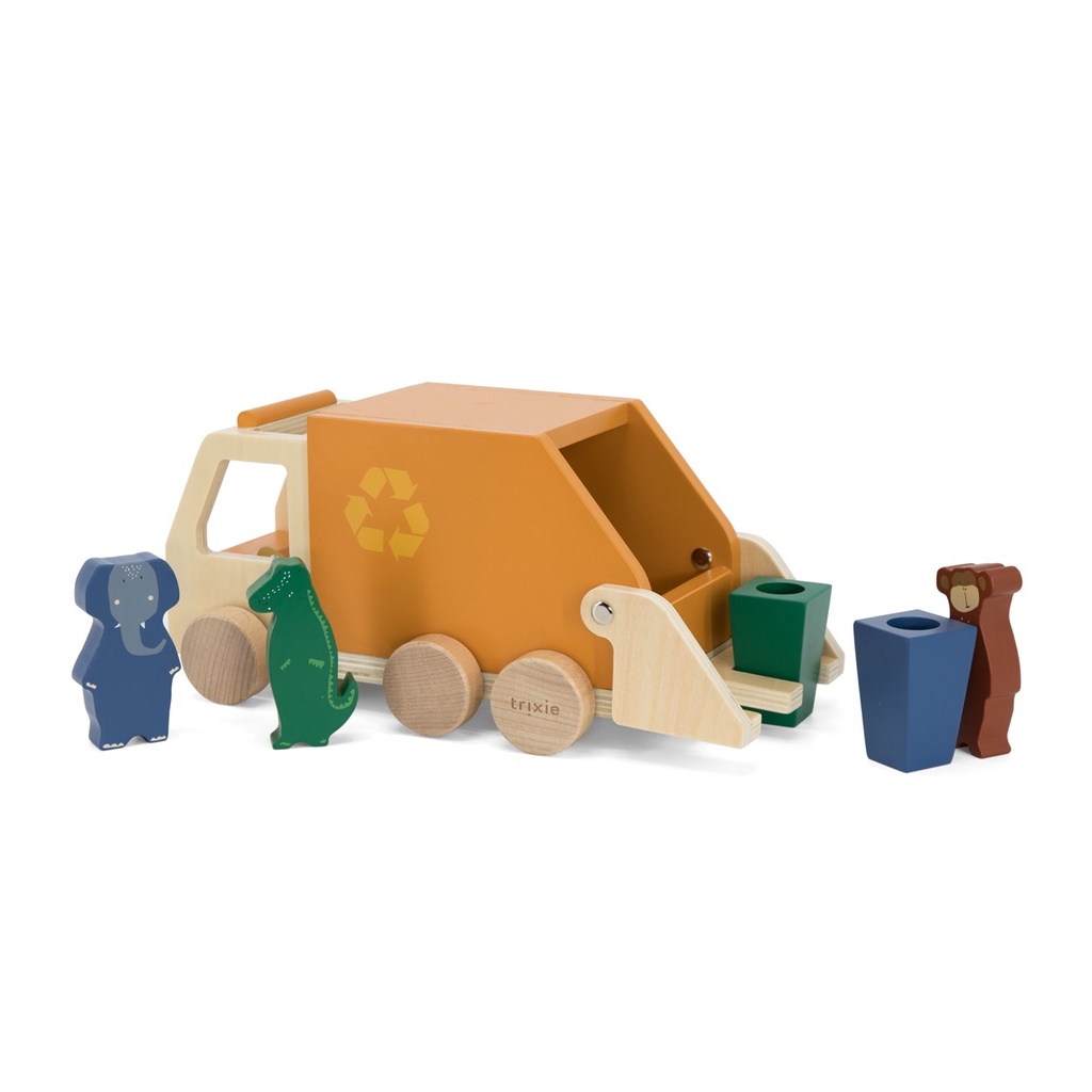 Trixie | Wooden Garbage Truck