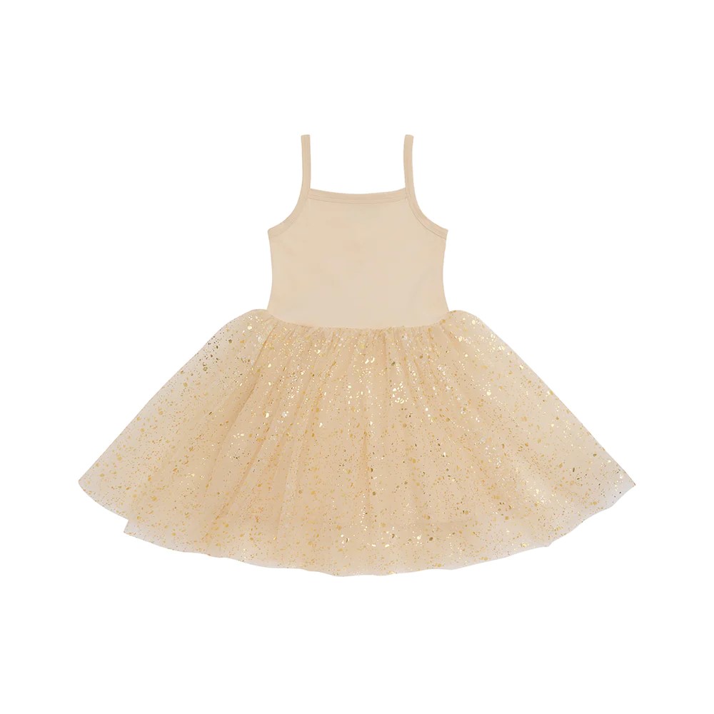 Bob & Blossom | Dress - Gold Sparkle