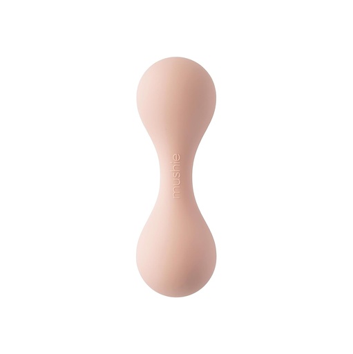 [MUS250401] Mushie | Silicone Baby Rattle Toy (Blush)