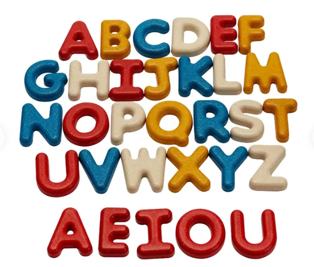 Plan Toys | Upper Case Alphabet