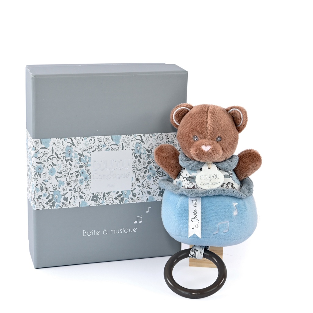 Doudou Et Compagnie | Bohemian - Baby Bear Musical Toy