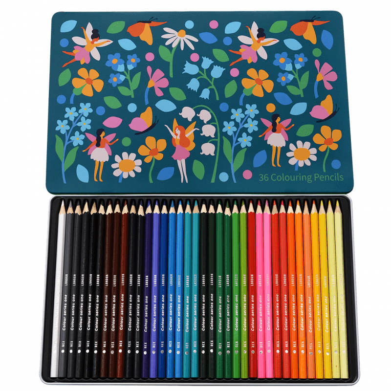 Rex London | 36 Colouring Pencils in a Tin 