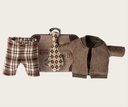 Maileg | Grandpa Mouse - Jacket, Pants & Tie in Suitcase