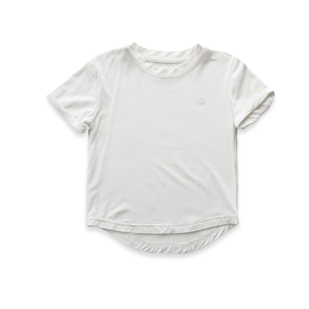 Anvi Baby | Bamboo Spandex T-Shirt - White