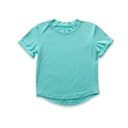 Anvi Baby | Bamboo Spandex T-Shirt - Aqua Blue