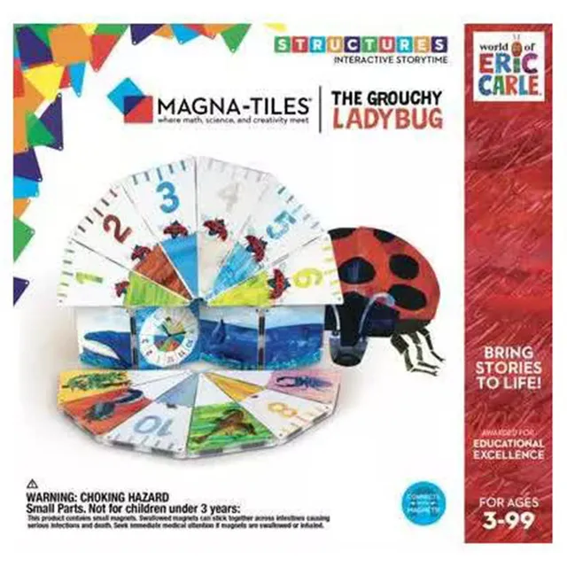 Magna-Tiles | The Grouchy Ladybug 