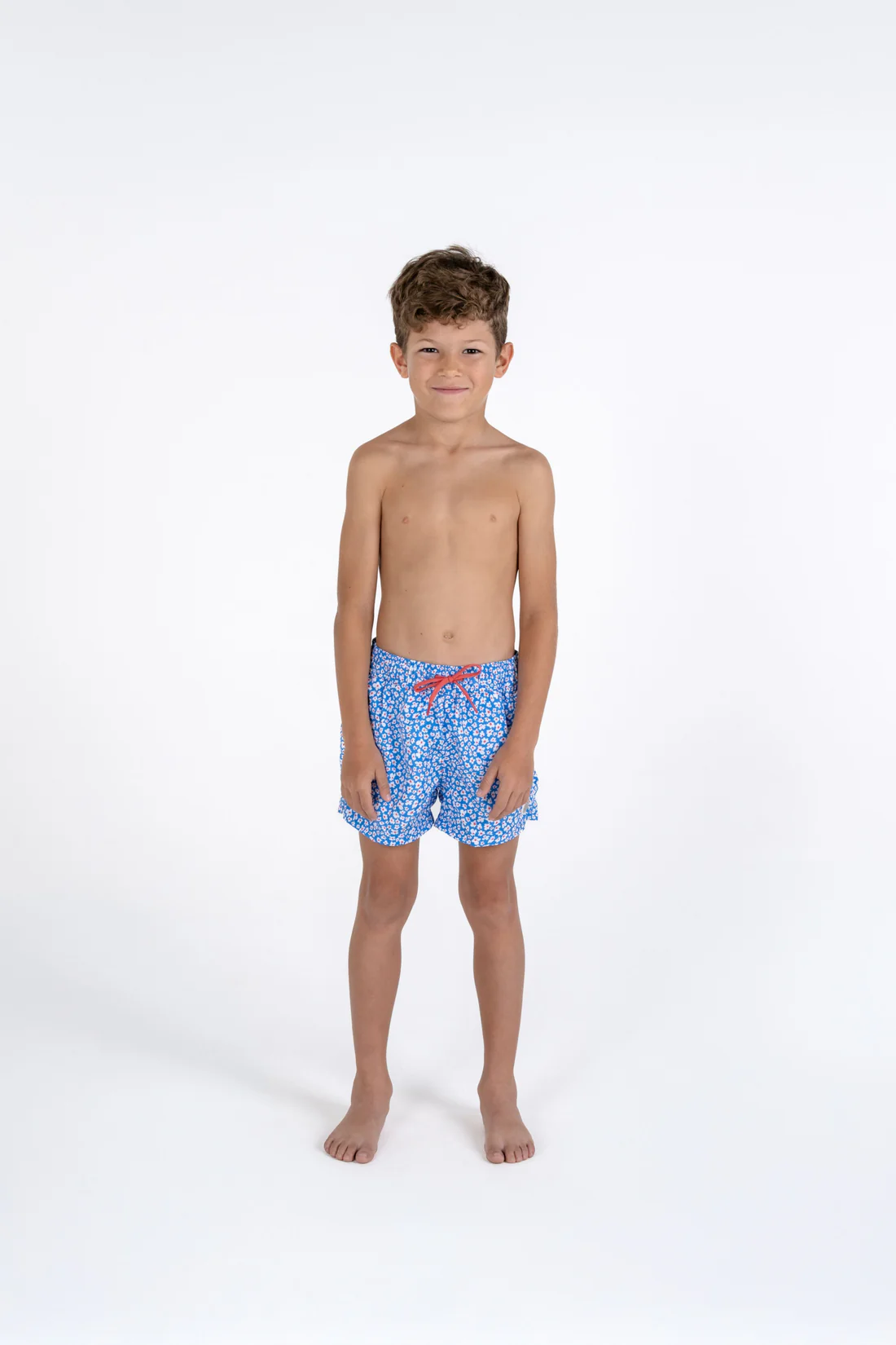 Badawii | Swim Shorts - Blue Garden