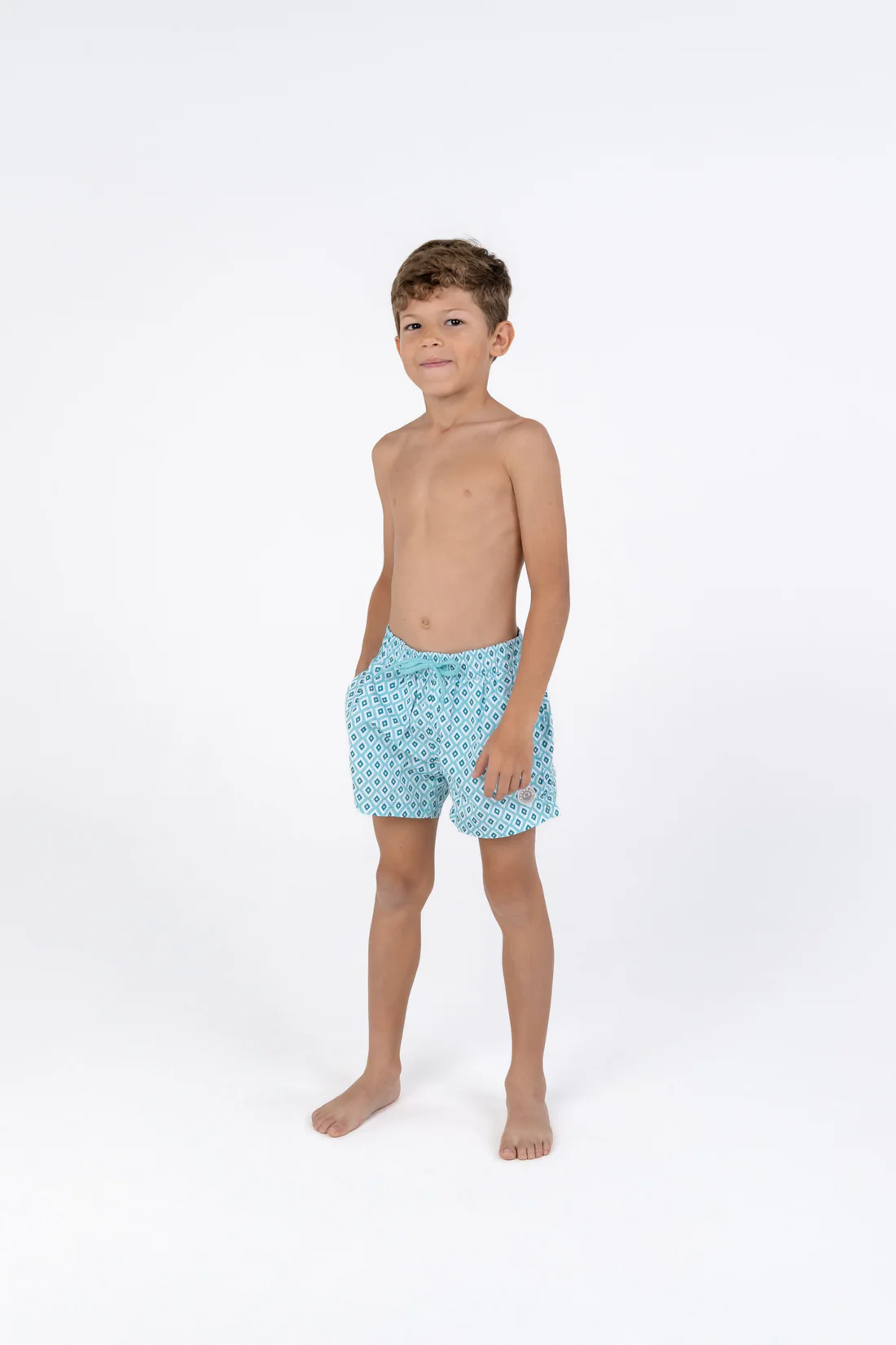 Badawii | Swim Shorts - Diamond Green