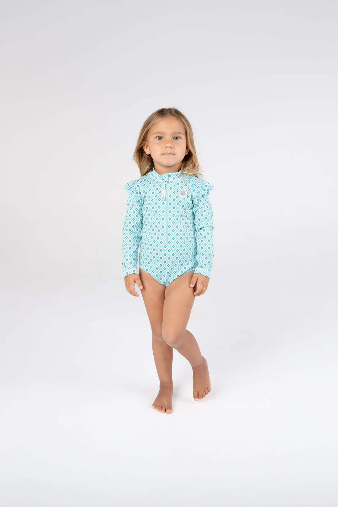 Badawii | Girl Swimsuit - Diamond Green