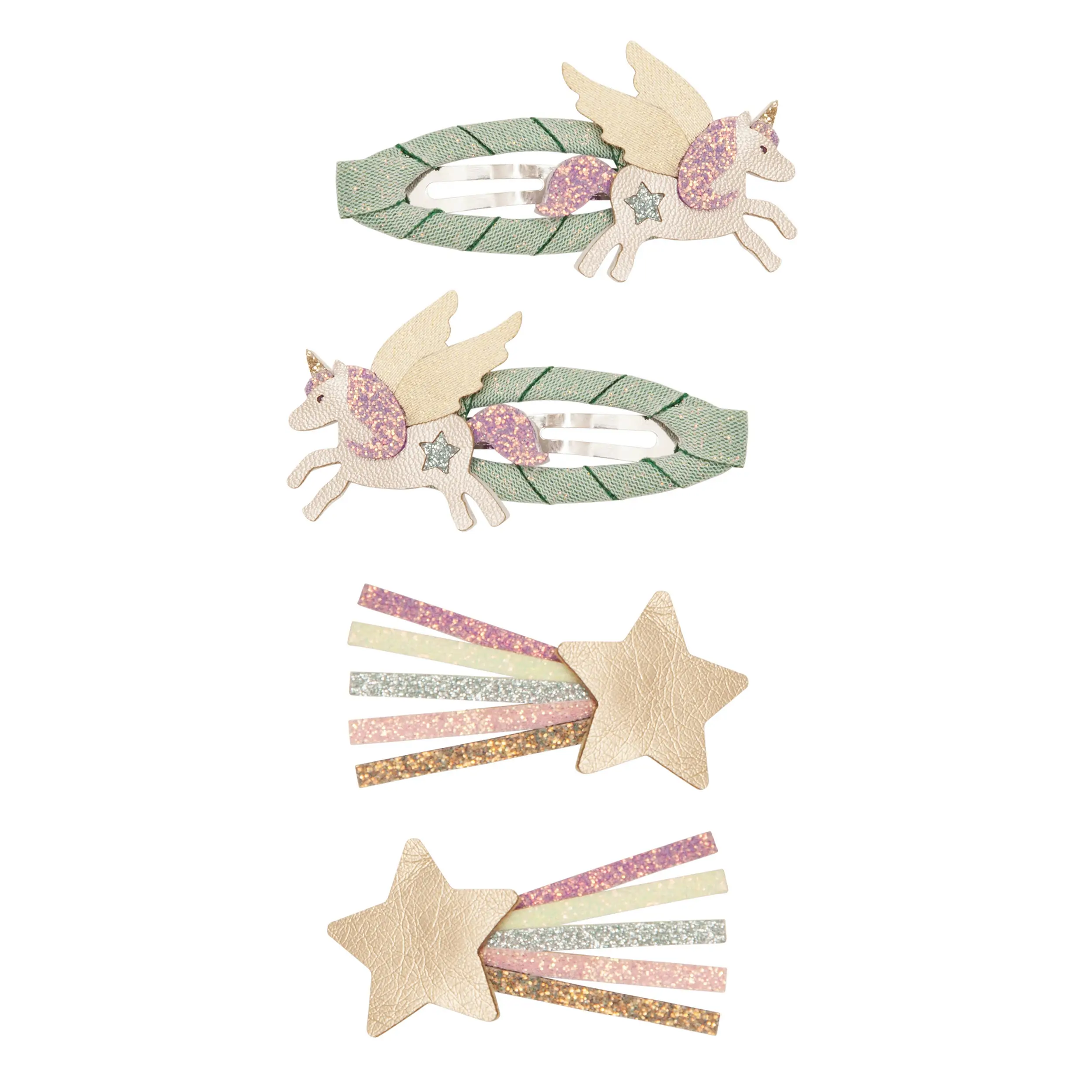 Mimi + Lula | Flying Unicorn Clip Set