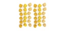 Grapat | Mandala - Yellow Honeycombs