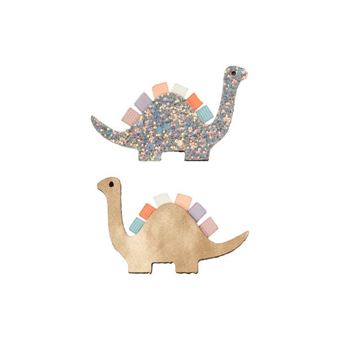 Mimi + Lula | Cute Dino Ribbon Clip Pack