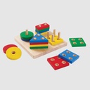 Plan Toys | Geometric Sorting Board