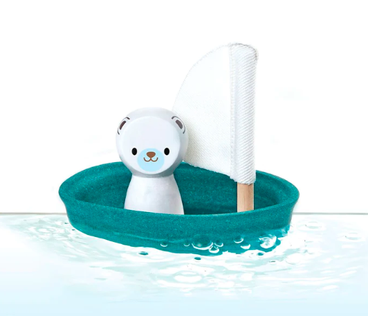 Plan Toys | Sailing Boat - Polar Bear