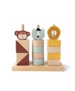 Trixie | Wooden Animal Blocks Stacker