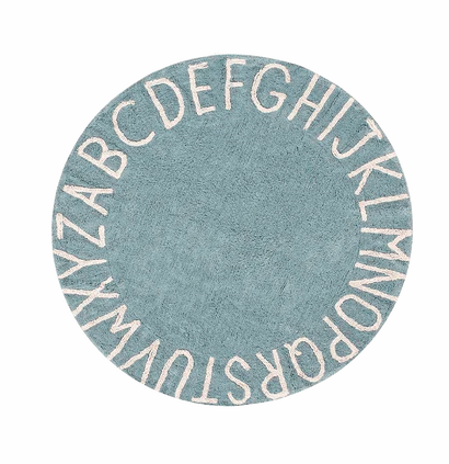 [C-ABC-NBK] Lorena Canals | Round ABC Rug