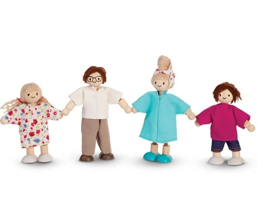 [7142] Plan Toys | Modern Doll Family