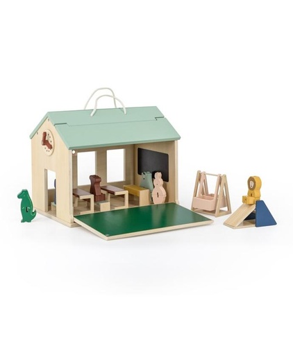 [36-817] Trixie | Wooden School With Accessories