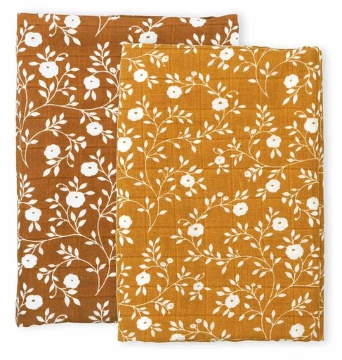 A Little Lovely Company | Muslin Cloth Set of 2