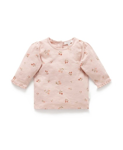 Purebaby | Blueberry Print Layering Top