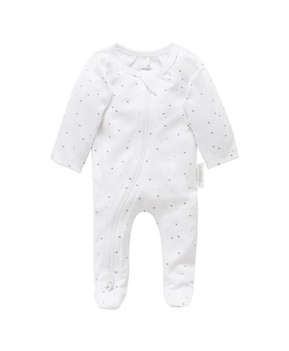 Purebaby | Premature Zip Growsuit