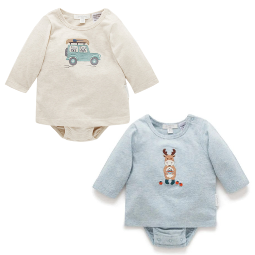 Purebaby | Tee Shirt Bodysuit