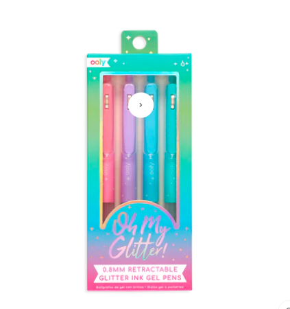 [132-130] Ooly | Oh My Glitter! Gel Pens 4 Pack