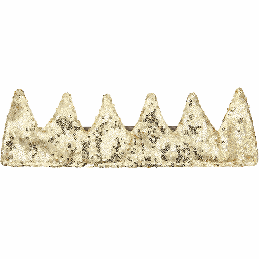 [405007-05] Mimi + Lula | Sequin Gold Crown