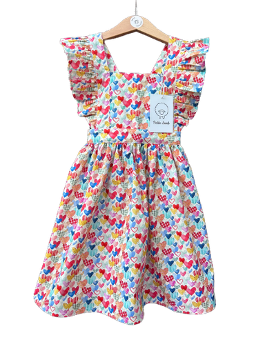 Petite Lamb | Love Heart Flutter Dress