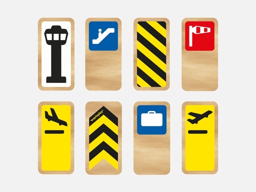 [8RB2] Way To Play | Roadblocks - Airport Signs