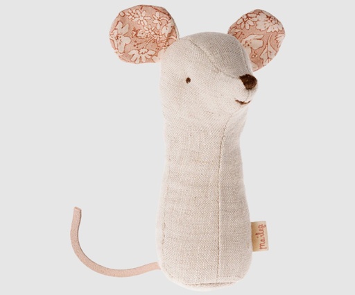 [16-4705-00] Maileg | Lullaby Friends - Mouse Rattle