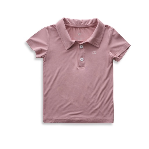 Anvi Baby | Bamboo Spandex Polo T-shirt - Lilac