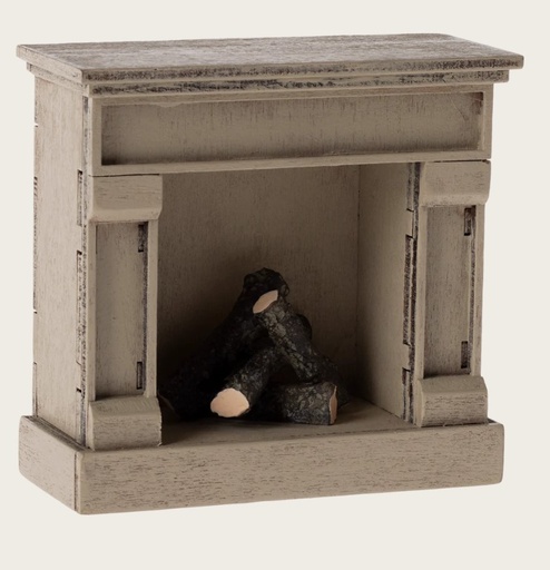 [11-4007-01] Maileg | Mouse Fireplace