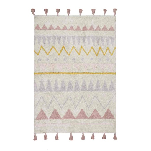 [C-AZ-NVN-L] Lorena Canals | Azteca Vintage Nude - Washable Rug
