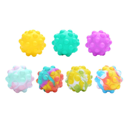 [PTB-3DBALL-Plus] POP The BUBBLE | 3D Fidget Stress Ball Plus (Assorted) 