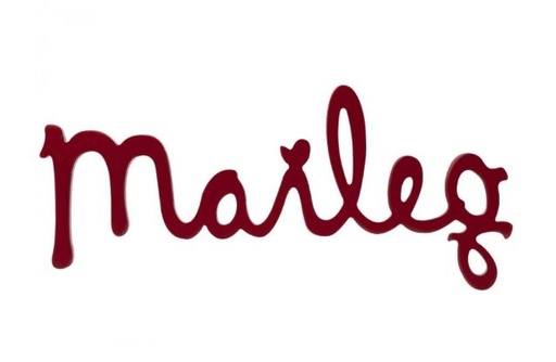 [30-4004-00] Maileg | Maileg wooden logo - Red