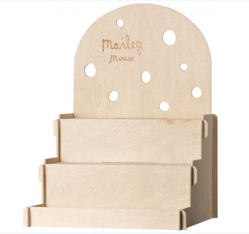 [30-3000-01] Maileg | Maileg Mouse display - Wood